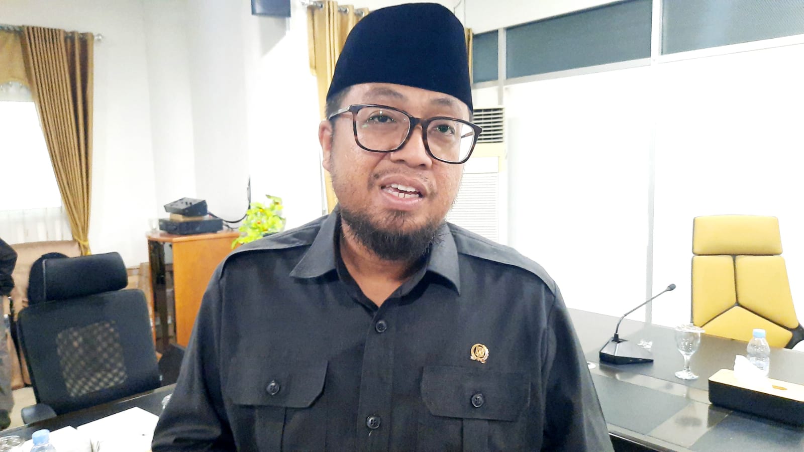 Ketua Komisi II DPRD Kabupaten Paser Ikhwan Antasari. Foto: BorneoFlash.com/Joe.
