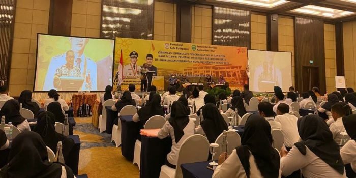 PPPK Kota Balikpapan Patut Bersyukur Bisa Ikuti Orientasi Kurikulum Pengenalan Nilai dan Etika