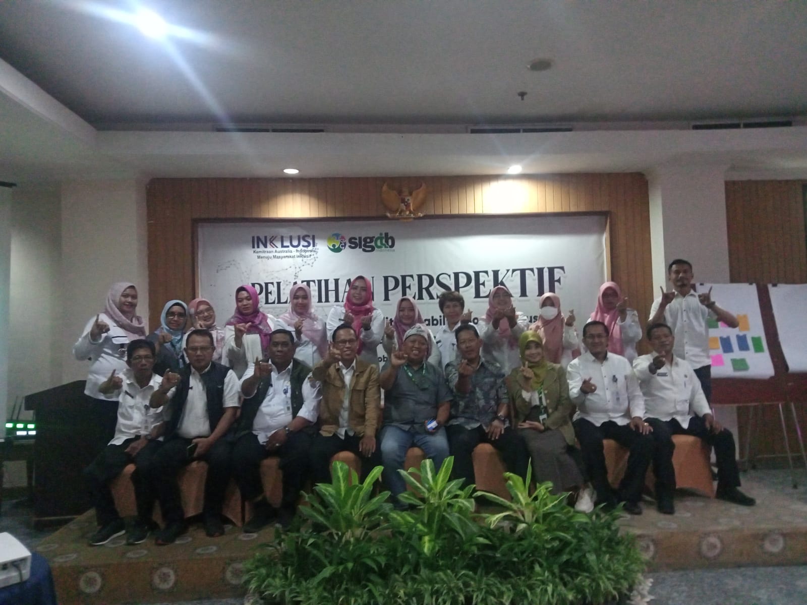 Sigab Kaltim Gelar Pelatihan Perspektif GEDSI Tingkat Kelurahan Se Kota Balikpapan