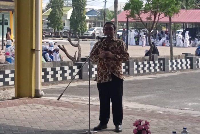 Sekretaris Jenderal Penyelenggaraan Haji dan Umroh Kementerian Agama Republik Indonesia, H Ahmad Abdullah. Foto: BorneoFlash.com/Niken Sulastri.