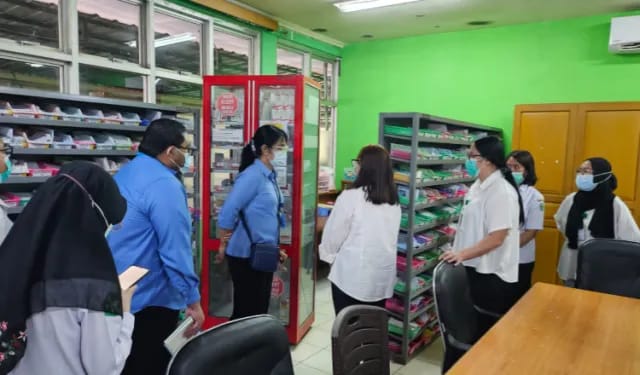 Tim Survey dari LAM-KPRS Saat Melakukan Penilaian di  RSUD Harapan Insan Sendawar beberapa waktu lalu dan Kini berhasil meraih Akreditasi Paripurna dengan Nomor sertifikat 0780/Lulus-Akr/LAM-KPRS/Set/X/2023,diterbitkan pada 29 September 2023 dan berlaku hingga 2027. Foto: BorneoFlash.com/Ist.