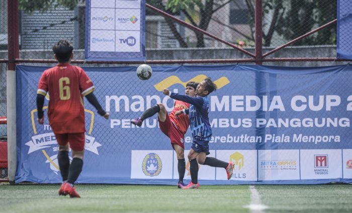 Turnamen Mandiri Media Cup 2023, di Triboon Mini Soccer Kemang, Jakarta Selatan, Kamis (26/10/2023) pagi. Foto: HO/pssi.org