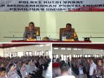 Wakapolres Kutai Barat KOMPOL I Gde Dharma Suyasa, memimpin Latpraops Mantap Brata Mahakam dalam rangka pengamanan Pemilu serentak Tahun 2024 di wilayah hukum Polres Kutai Barat. Foto: HO/Humas Polres Kubar.