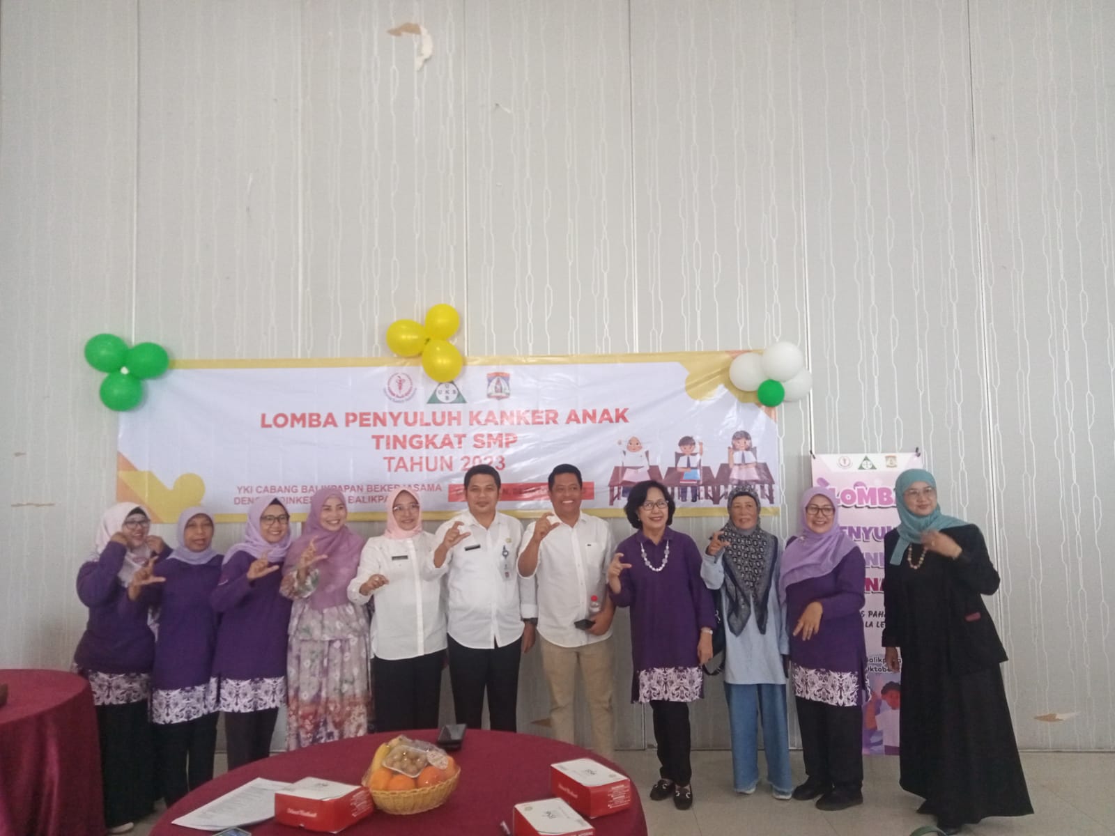 YKI Cabang Kota Balikpapan Berikan Penyuluhan Kanker pada Anak di Jambore UKS