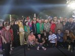 Acara hiburan rakyat pada Hari Ulang Tahun (HUT) ke-24 Kabupaten Kubar dengan penampilan Band Republik di Panggung Alun-alun Itho Sendawar, minggu (05/11/2023). Foto: BorneoFlash.com/Lilis.