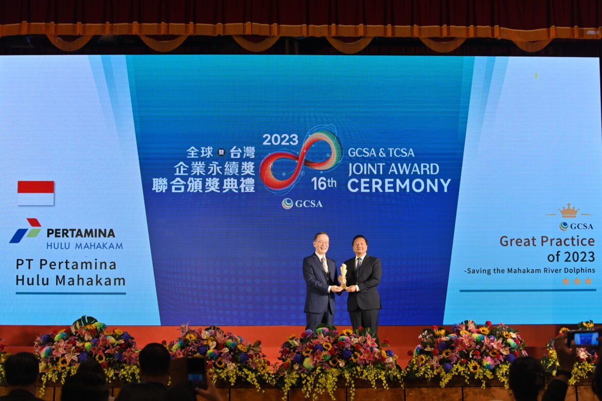 Konservasi Pesut Mahakam PT PHM Kembali Dapatkan Penghargaan Internasional