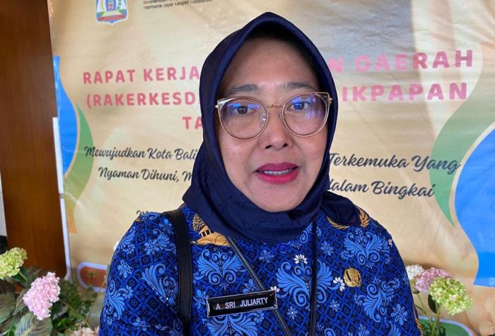 Kepala Dinas Kesehatan Kota Balikpapan, dr Andi Sri Juliarty. Foto: BorneoFlash.com/Niken Sulastri.