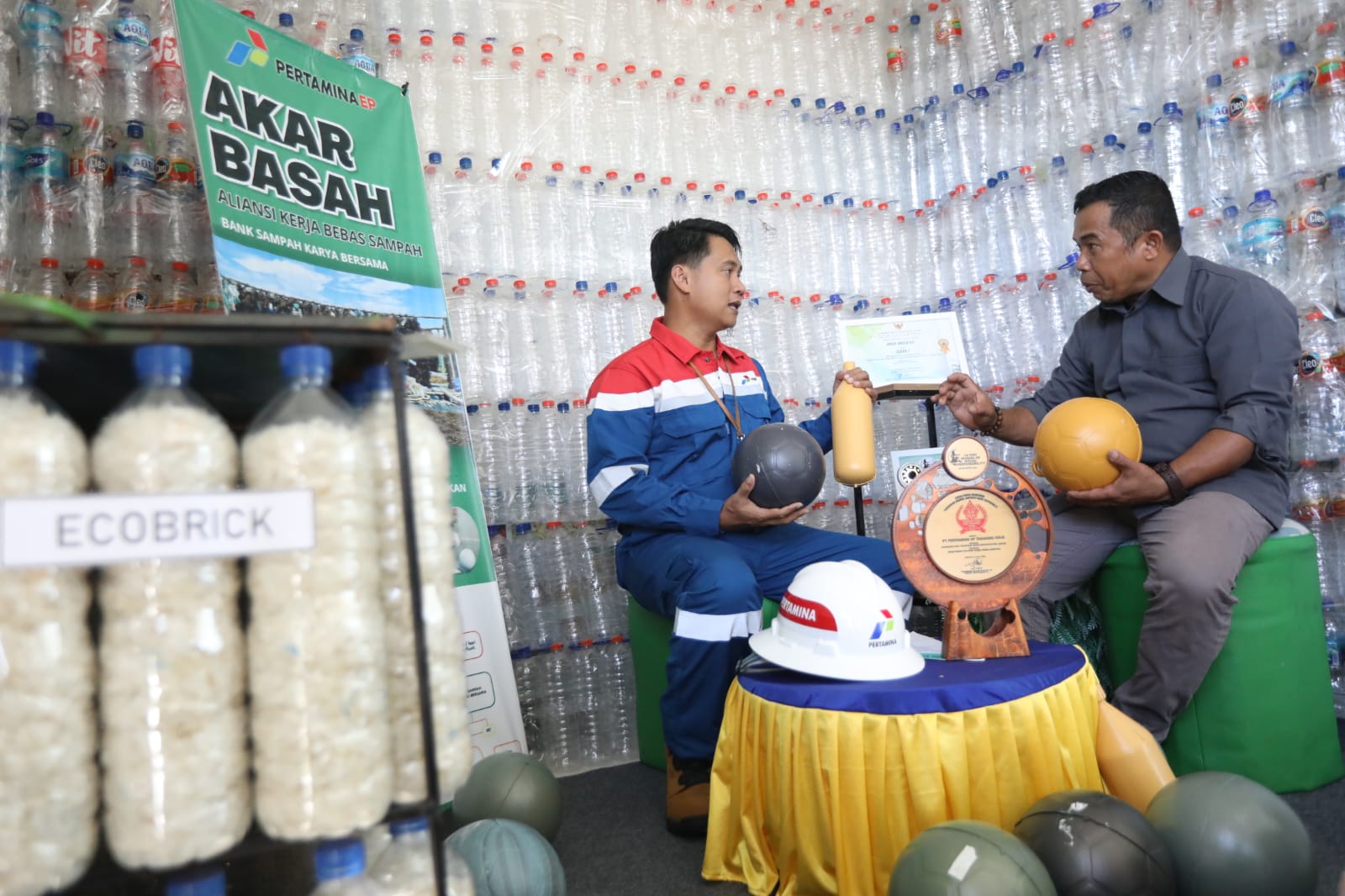 Dukung KLHK Beat Plastic Polution, PT Pertamina EP Tarakan Field Terapkan Program Akar Basah
