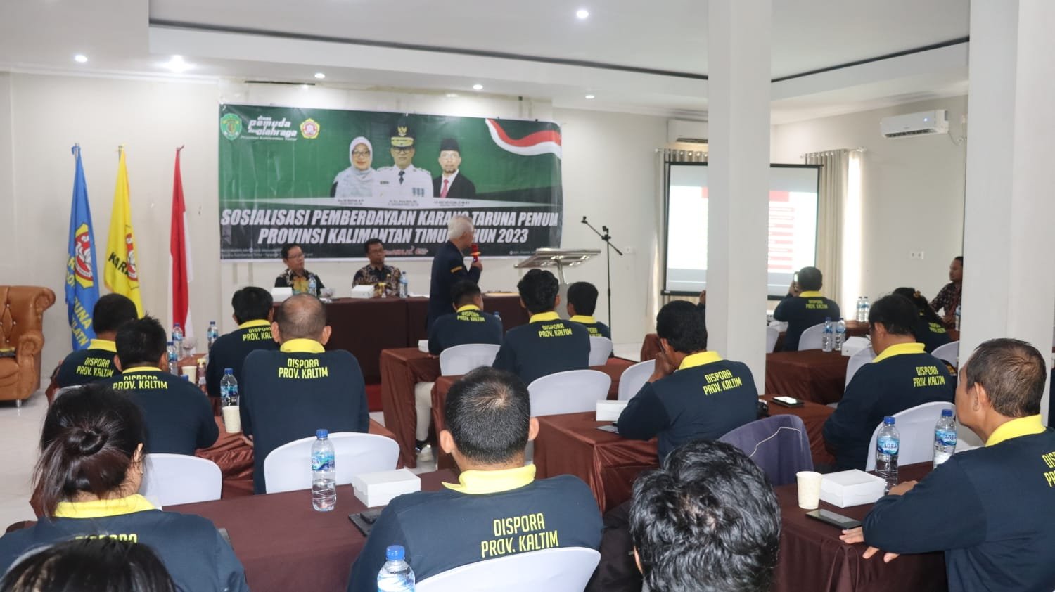 Pemkab Kubar Apresiasi Gelaran Sosialisasi Pemberdayaan Karang Taruna Pemuda oleh Provinsi Kaltim