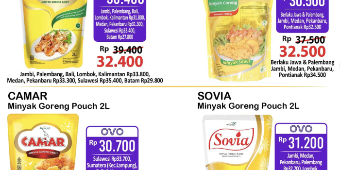 Promo JSM Alfamart 2-5 November 2023: Harga Spesial Minyak Goreng Dan Aneka Mie