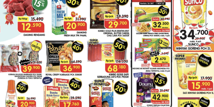 Promo JSM Superindo Super Ninja: Belanja Hemat untuk Pelanggan Setia 3-5 November 2023