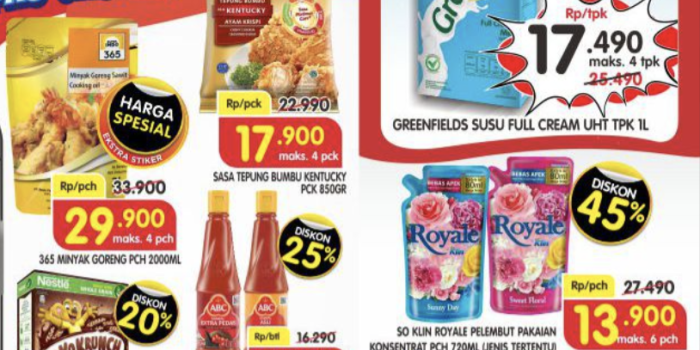 Promo JSM Superindo 24 November 2023: Belanja Lebih Hemat dengan Diskon hingga 30%!