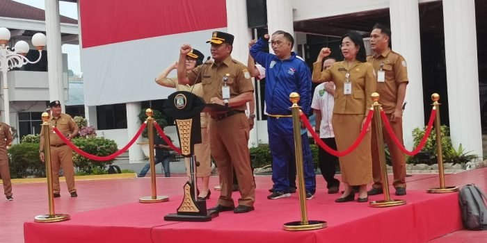 Lepas 141 Atlet NPC Kota Balikpapan Ikuti Peparprov ke IV Kaltim, Sekda Pesan Bisa Jadi Terbaik di Kaltim