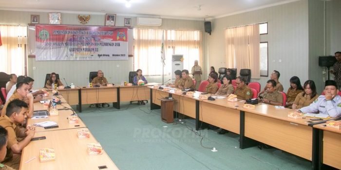 Dinsos P2PA Membentuk Gugus Tugas KLA Tahapan Menuju Terwujudnya Mahulu Kabupaten Layak Anak 