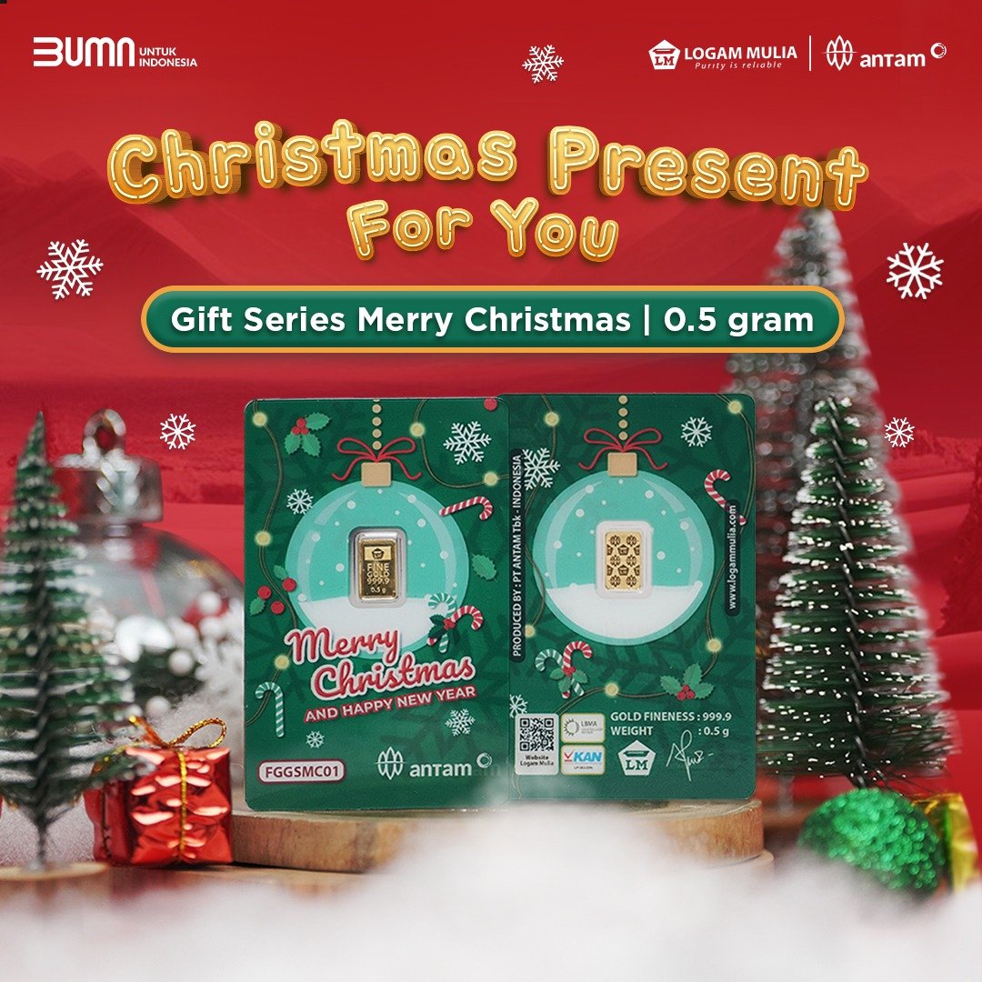 Jelang Perayaan Natal dan Tahun Baru Harga Emas Hari ini 18/12 di Balikpapan Antam Stabil di Rp1,114,000/Gram