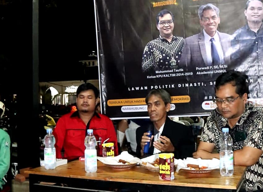 FMN Samarinda Gelar Diskusi Panggung Rakyat, Angkat Tema Politik Dinasti dan Demokrasi