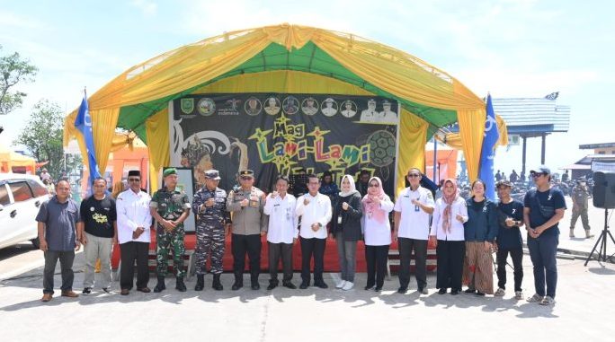 Aruna Rayakan Hari Jadi Tanjung Batu yang ke 71 mengadakan kegiatan “Mag'Lami-Lami Lahatku Kampung Tanjung Batu”. Foto: BorneoFlash.com/Ist.