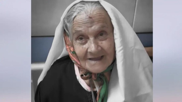 Hadia Nasr, nenek Palestina yang dilaporkan tewas ditembak sniper Israel di Gaza. Foto: Dok. Al Arabiya.