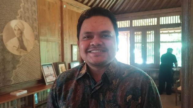 Jubir Timnas AMIN, Billy David. Foto: Adrial Akbar/detik
