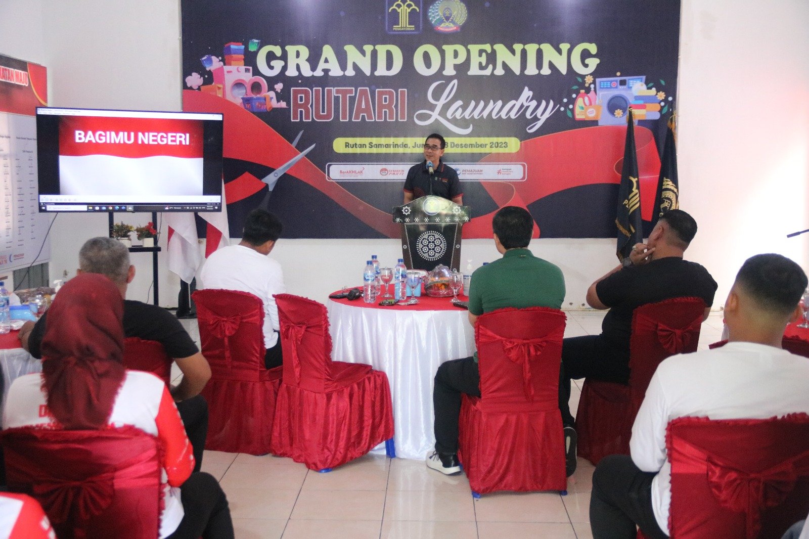 Kakanwil Resmikan Rutari Laundry, Inovasi Ini Patut di Contoh