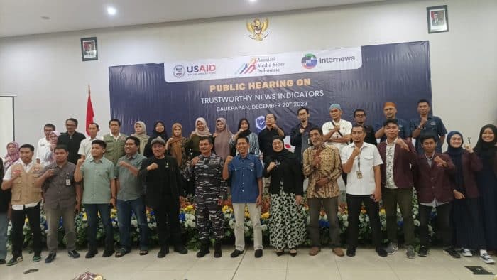 Konferensi Wilayah (Konferwil) ke II Asosiasi Media Siber Indonesia (AMSI) Kalimantan Timur di Royal Suite Hotel Balikpapan, pada hari Rabu (20/12/2023). Foto: BorneoFlash.com/Ist.