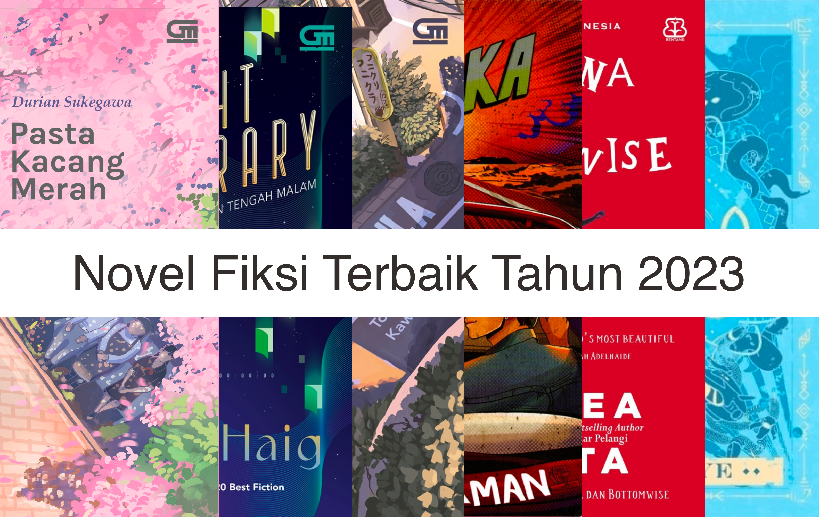 8 Novel Fiksi Terbaik Tahun 2023 dengan Genre dan Alur Cerita yang Mengagumkan