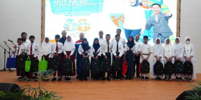 HUT Pertamina Ke 66, Kilang Pertamina Unit Balikpapan Gelar Syukuran dan Kegiatan Berbagi