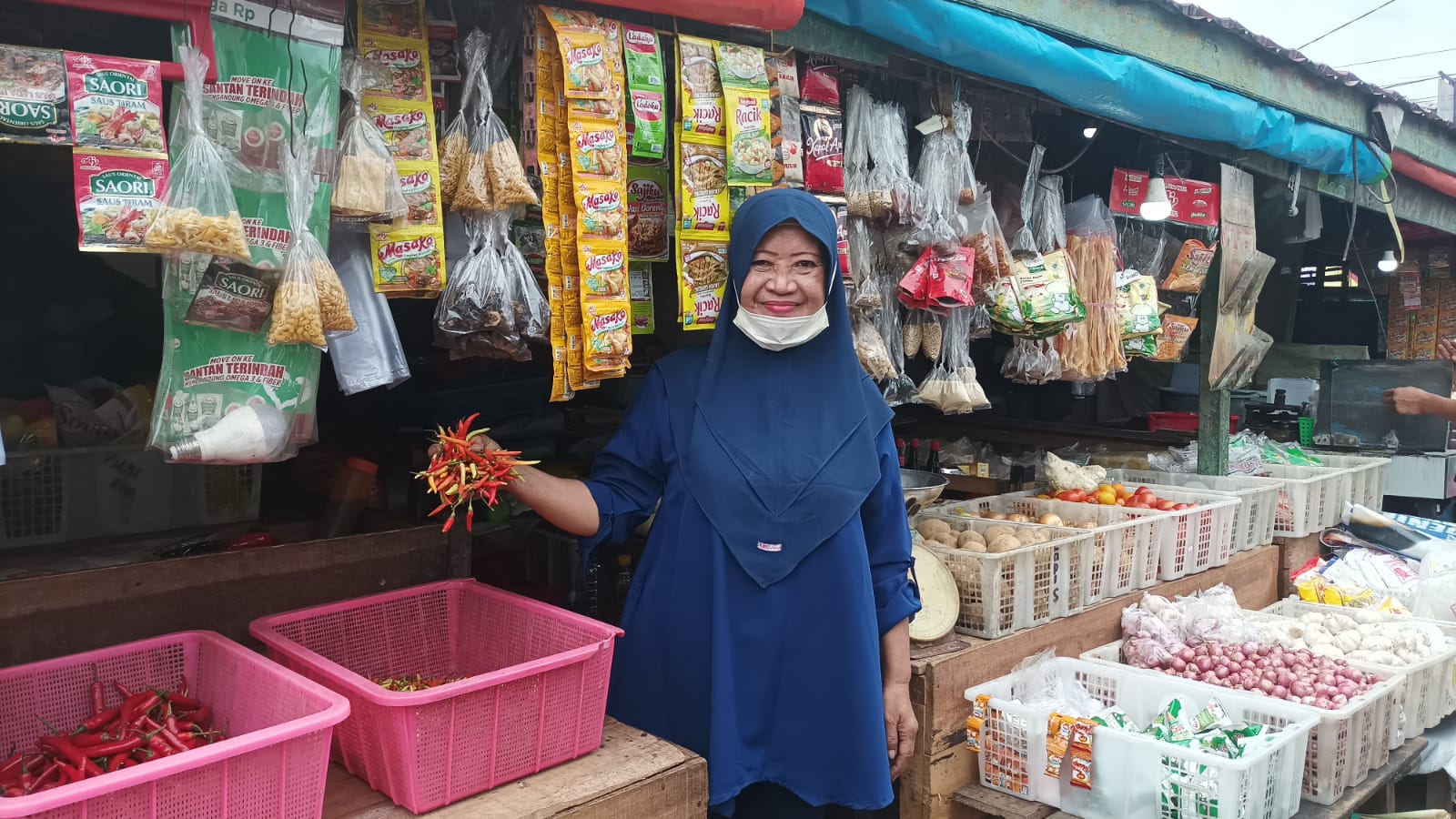 Saat Sidak Pedagang Cabai Ditawari Kerja Sama dengan Wali Kota, Ini Jawabannya 