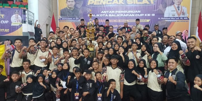 Dua Kali Berturut, PSHT Balikpapan Raih Piala Wali Kota Balikpapan Kejuaraan Pencak Silat Antar Perguruan 