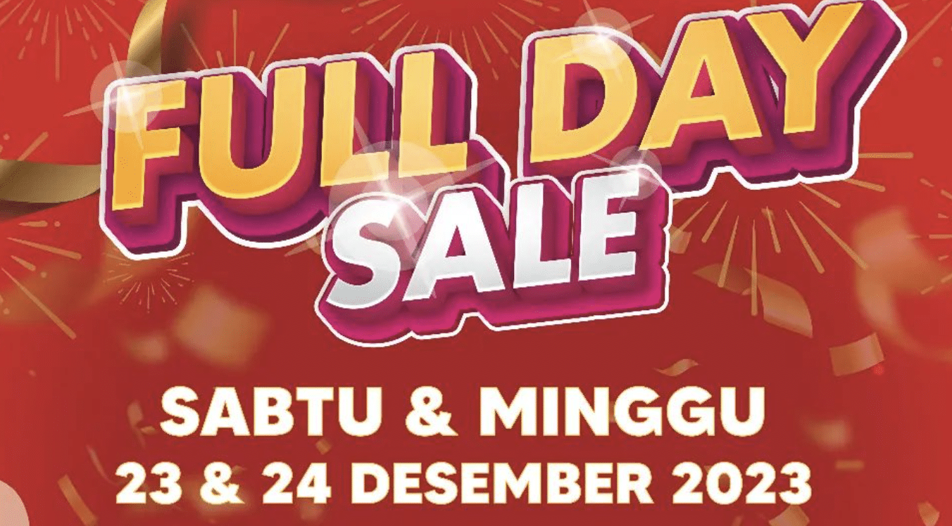 Tawarkan Diskon 50% + 20% Promo Transmart Full Day Sale Kembali Hadir