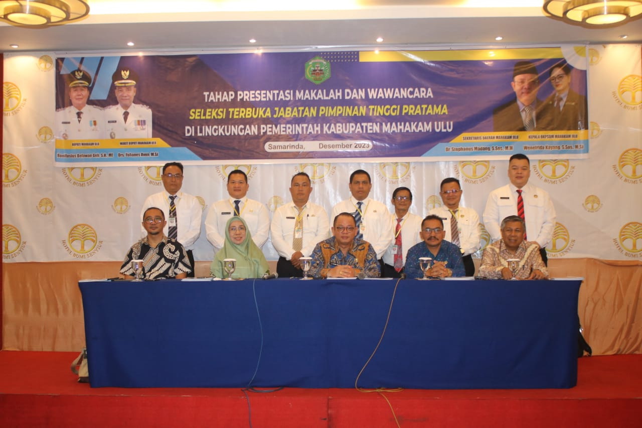 Tujuh Orang Ikut Seleksi Terbuka untuk Dua JPT Pratama di Mahulu