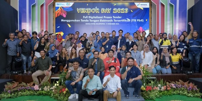 Gelar Vendor Day, Kilang Pertamina Unit Balikpapan Sosialisasikan Tanda Tangan Elektronik Pada Proses Tender