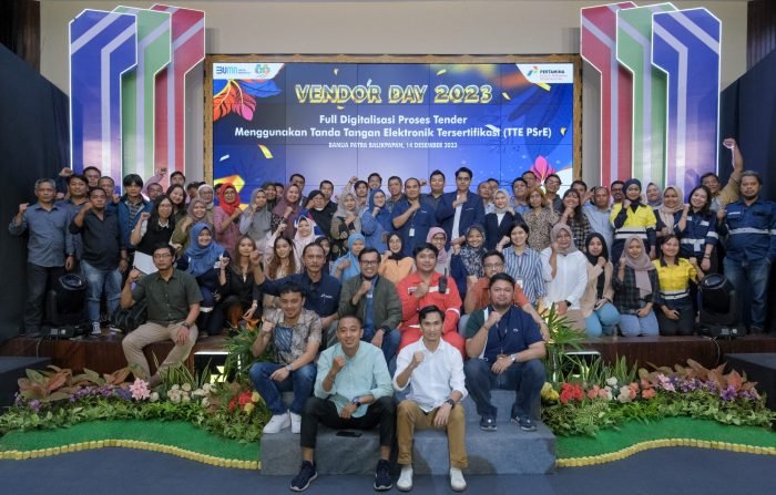 PT KPI Unit Balikpapan kembali menggelar kegiatan Vendor Day II (Last Edition 2023) di Banua Patra Balikpapan, Kamis (14/12/2023). Foto: HO/PT KPI Refinery Unit V Balikpapan.