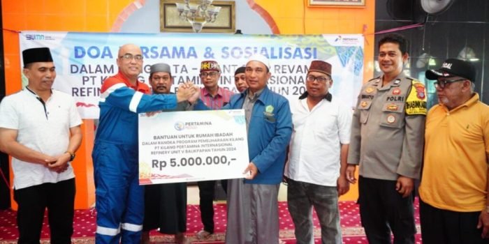 KPI Unit Balikpapan Do'a Bersama Masyarakat Sekitar demi Kelancaran Rencana Perawatan Kilang di Awal Februari