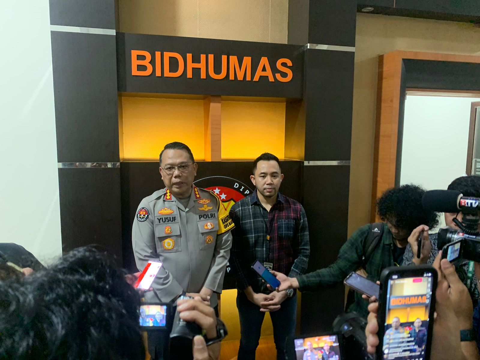Polda Gelar Press Release Terkait Ancaman Terhadap Salah Satu Capres, Pemilik Akun Instagram Warga Kaltim