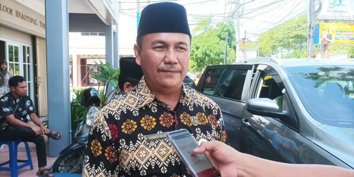 Kepala Seksi Penyelenggaraan Haji dan Umrah Kantor Kementerian Agama Kota Balikpapan, Suharto Baijuri. Foto: BorneoFlash.com/Niken Sulastri.