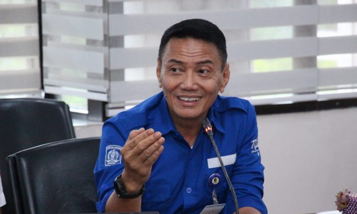 Ketua Panitia HUT ke 127 Kota Balikpapan, Sudirman Djayaleksana. Foto: BorneoFlash.com/Niken Sulastri.
