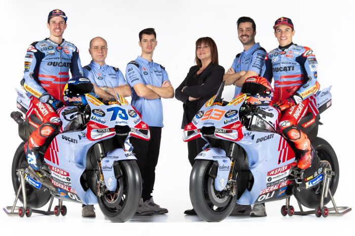Livery terbaru Gresini Racing Team untuk MotoGP 2024. Foto: Dok/Gresini Racing Team