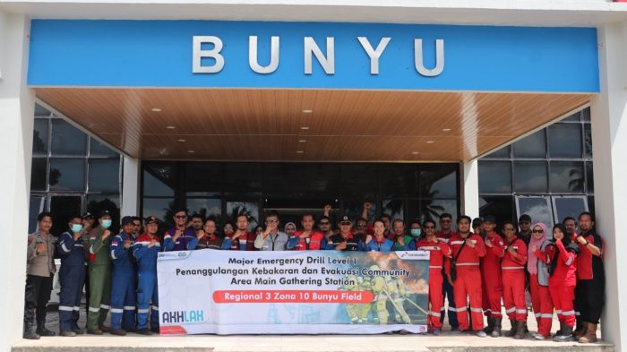 Pertamina EP Bunyu Field Gelar Simulasi Tanggap Darurat Level 1 Di ...