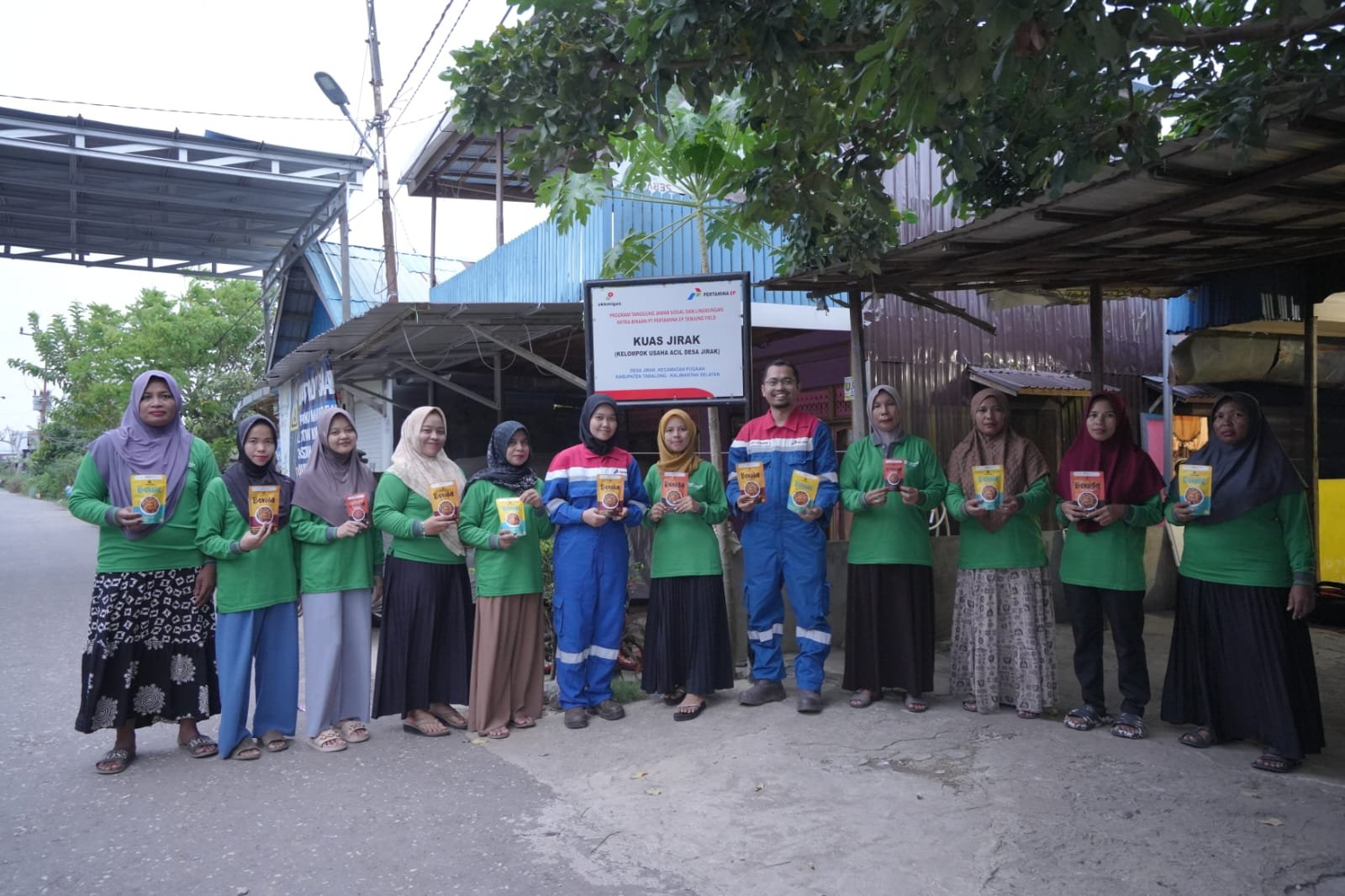 Program CSR Kuas Jirak di Tabalong, Dukungan PT Pertamina EP Tanjung Field untuk Pengembangan Ekonomi dan Perempuan