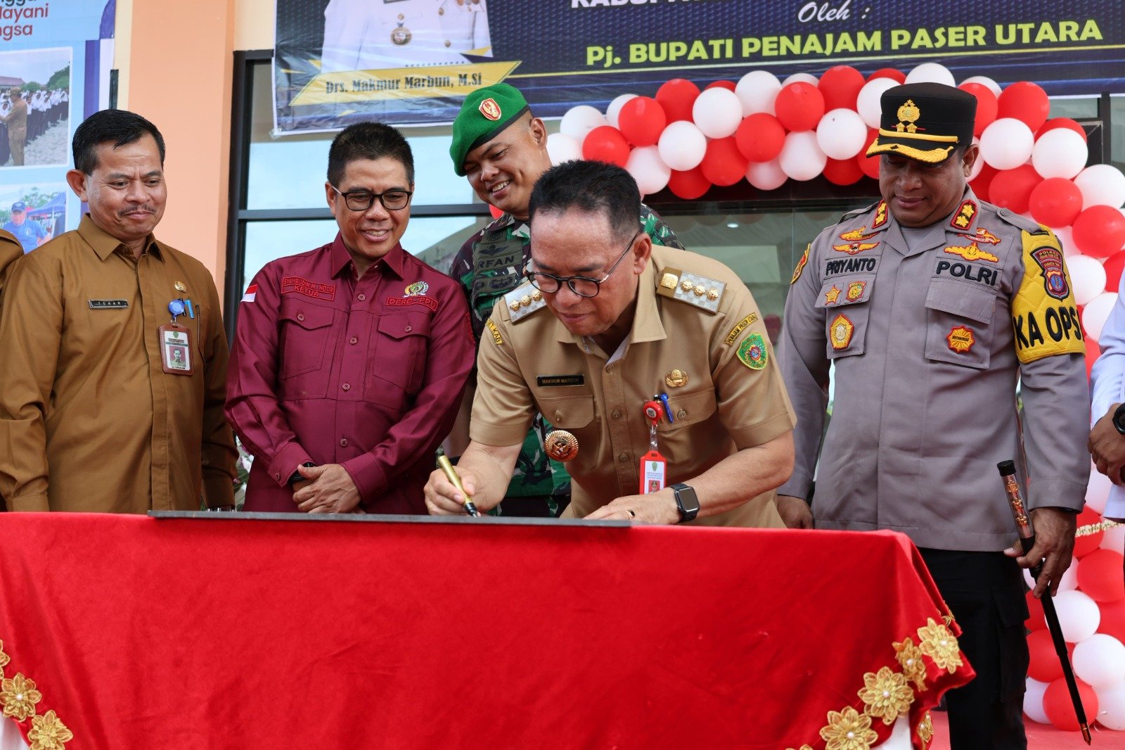 Pj Bupati Resmikan Gedung Baru, Langsung Ditempati BKAD dan Bapenda PPU