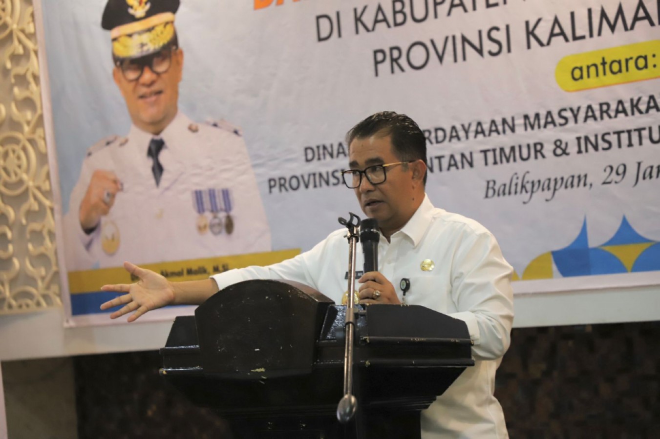 Perkuat Pondasi Perencanaan Pembangunan, Pj Gubernur Kaltim Buka Monev Data Desa Presisi