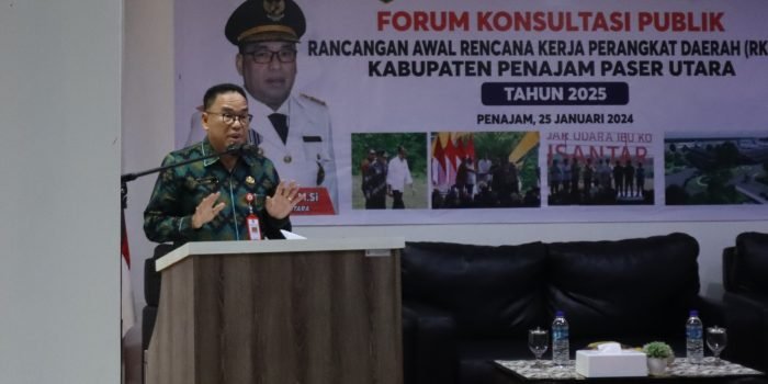 Forum Konsultasi Publik Rancangan Awal RKPD, Pj Bupati: Penting Bagi Keberlangsungan Pembangunan PPU