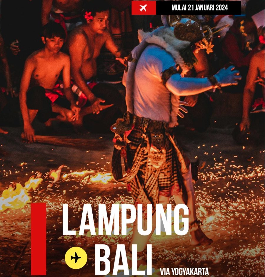 Rute Lampung ke Yogyakarta dan Bali