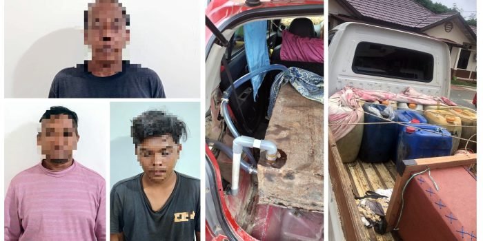 Polres Kubar Berhasil Amankan 3 Pelaku BBM Ilegal