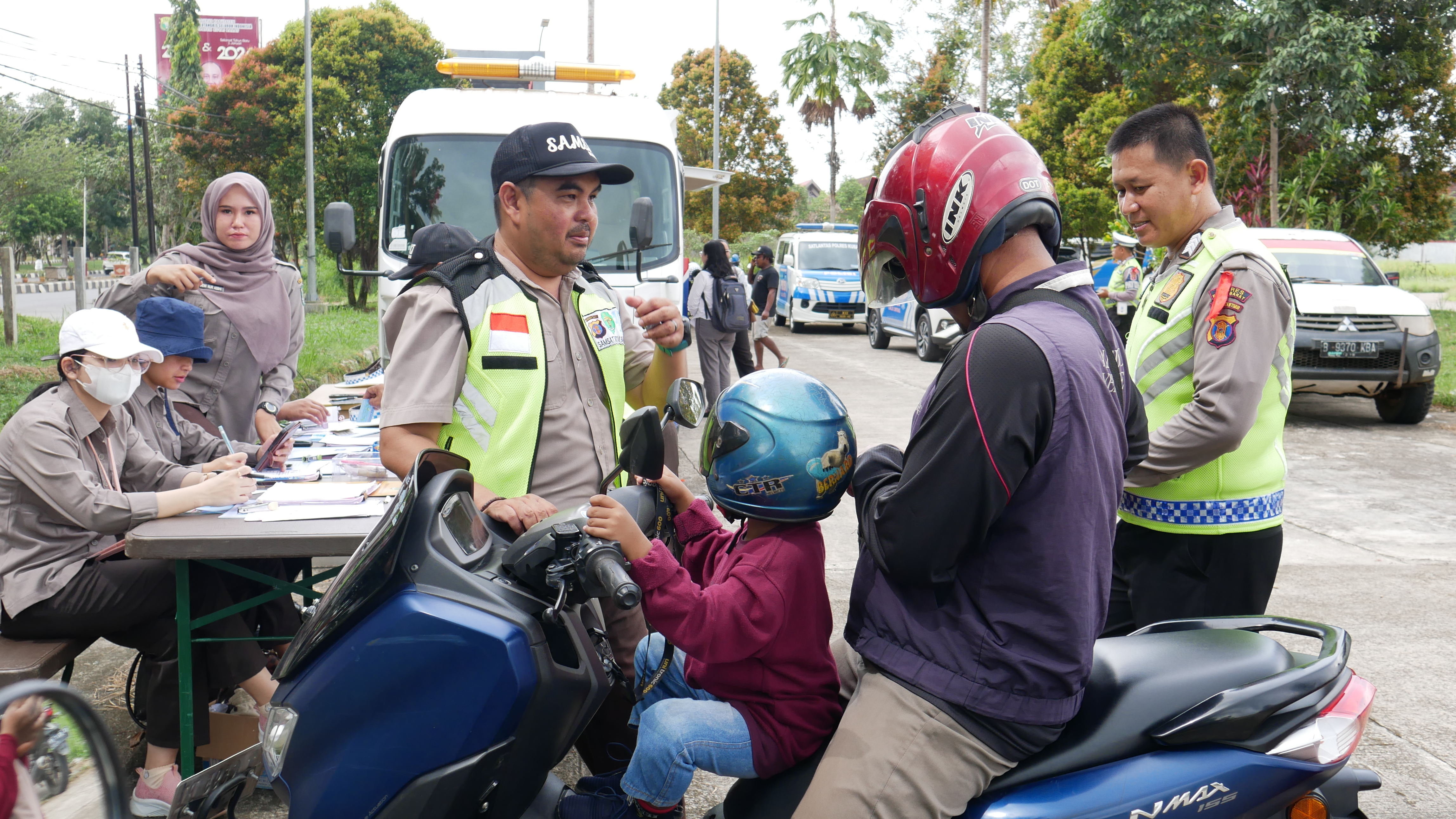 Samsat Kubar Sinergi dengan Polres, Laksanakan Lagi Penertiban Pajak dan Berlalu Lintas