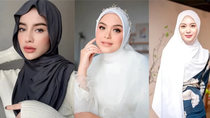 Ilustrasi: Tips menentukan bahan hijab sesuai bentuk wajah.
