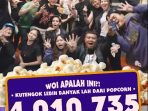 Film Agak Laen Tembus 4 juta penonton. Foto: SC/IG imajinari.id