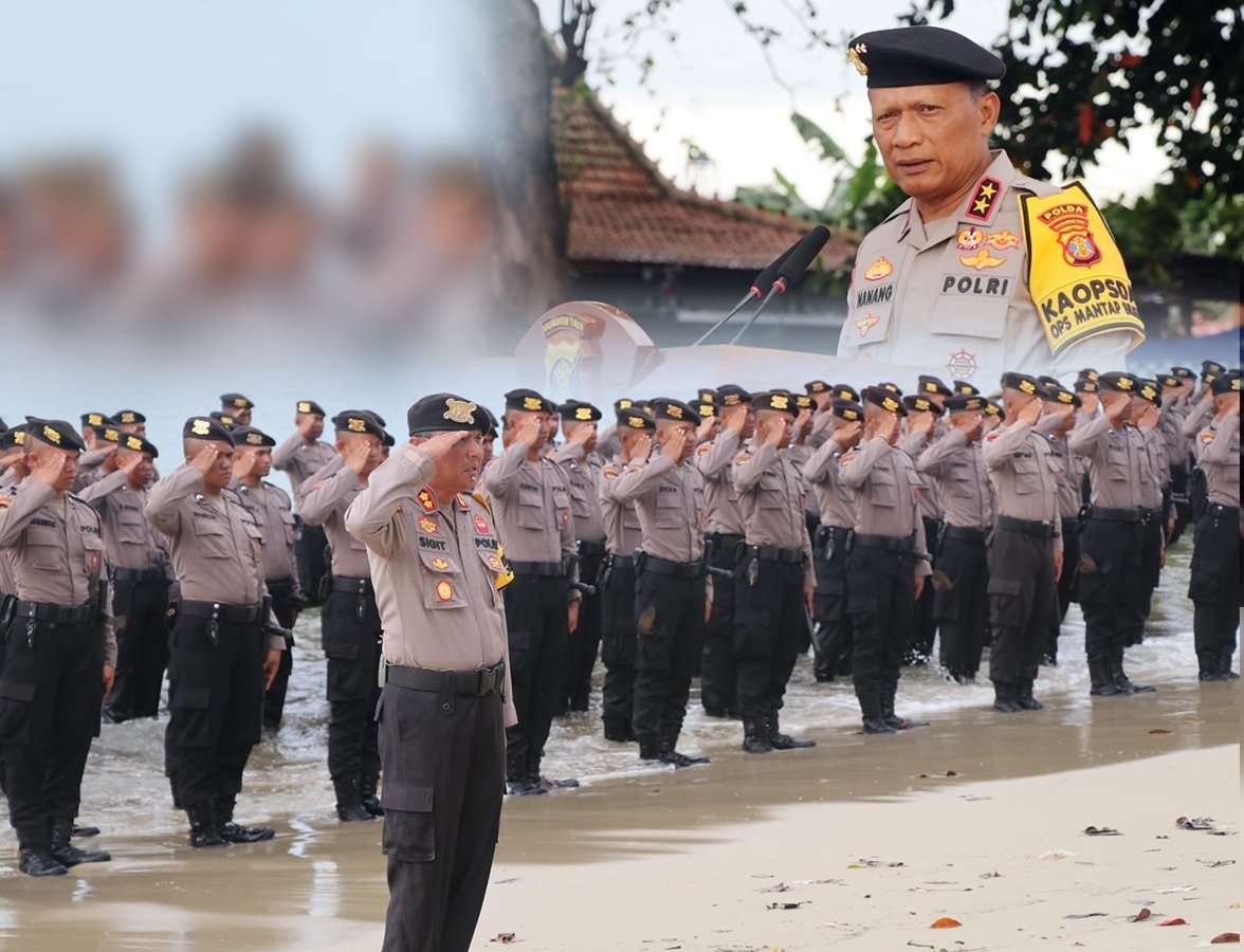 Kapolda Kaltim Pimpin Langsung Upacara Penutupan Pembaretan Bintara