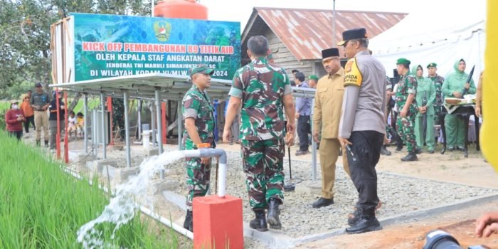 Kapolda Kaltim Hadiri Peresmian Proyek Sumber Air Pertanian di Loa Kulu